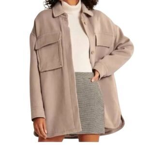 Abercrombie & Fitch Oversized Shacket- M